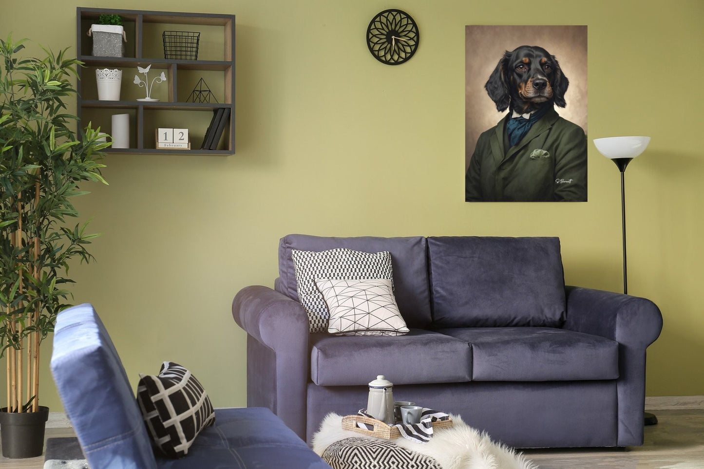 Mr. Titan Dog | Pet Picture Canvas