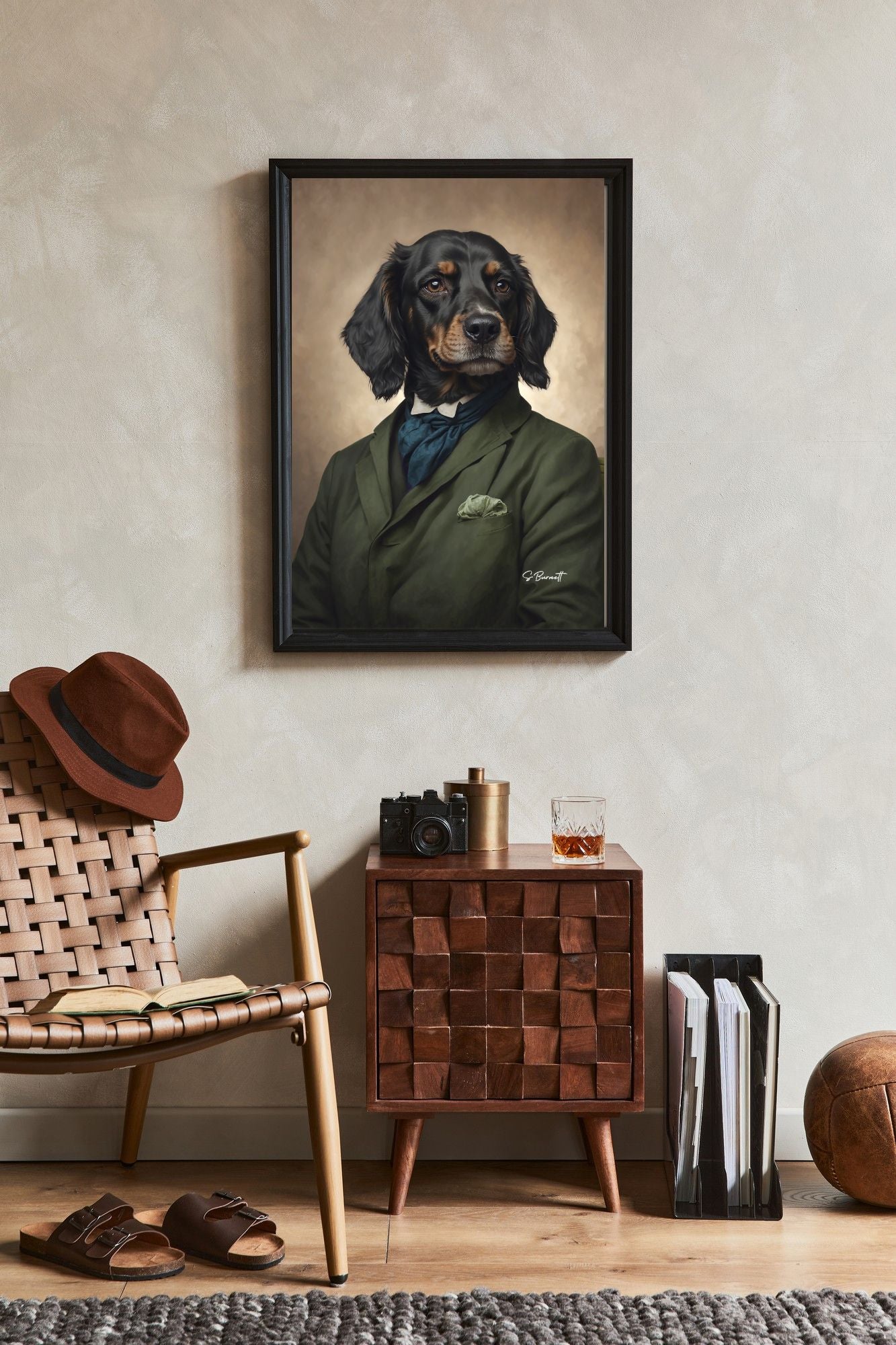 Mr. Titan Dog | Pet Picture Canvas