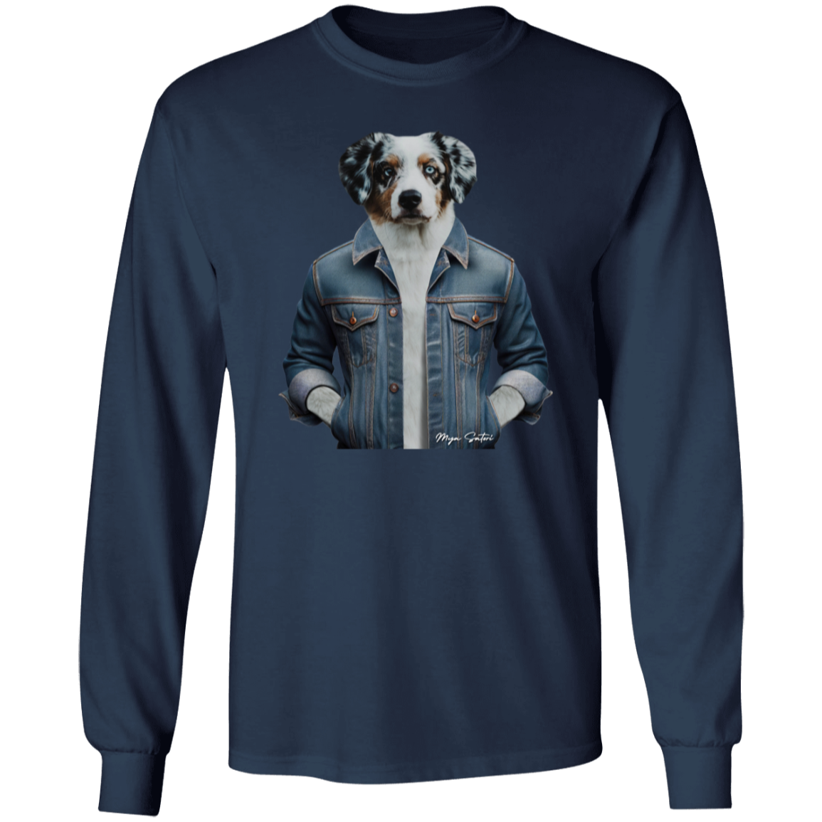 Dog | Men's Ultra Cotton T-Shirts - Long Sleeve