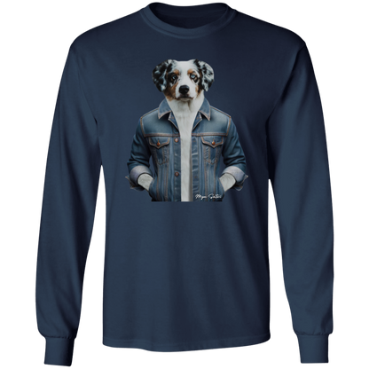 Dog | Men's Ultra Cotton T-Shirts - Long Sleeve