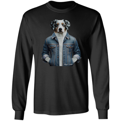 Dog | Men's Ultra Cotton T-Shirts - Long Sleeve