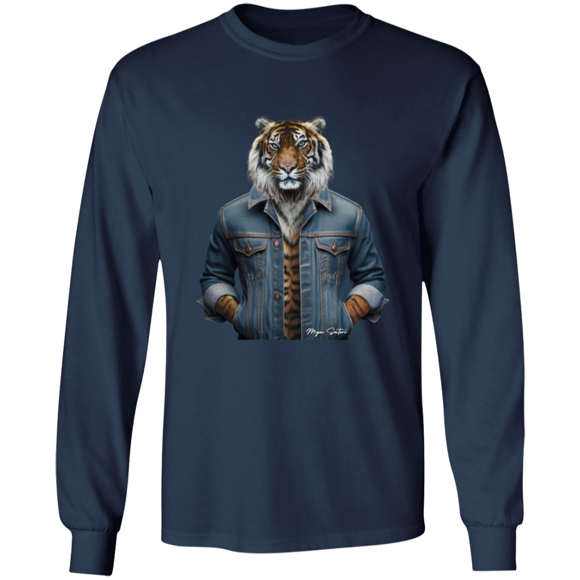 Tiger | Men's Ultra Cotton T-Shirts - Long Sleeve