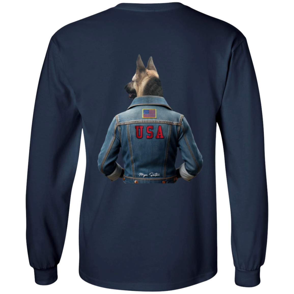 Dog | Men's Ultra Cotton T-Shirts - Long Sleeve