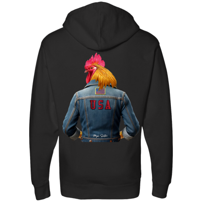 Rooster | Men's Midweight Hooded Sweatshirts