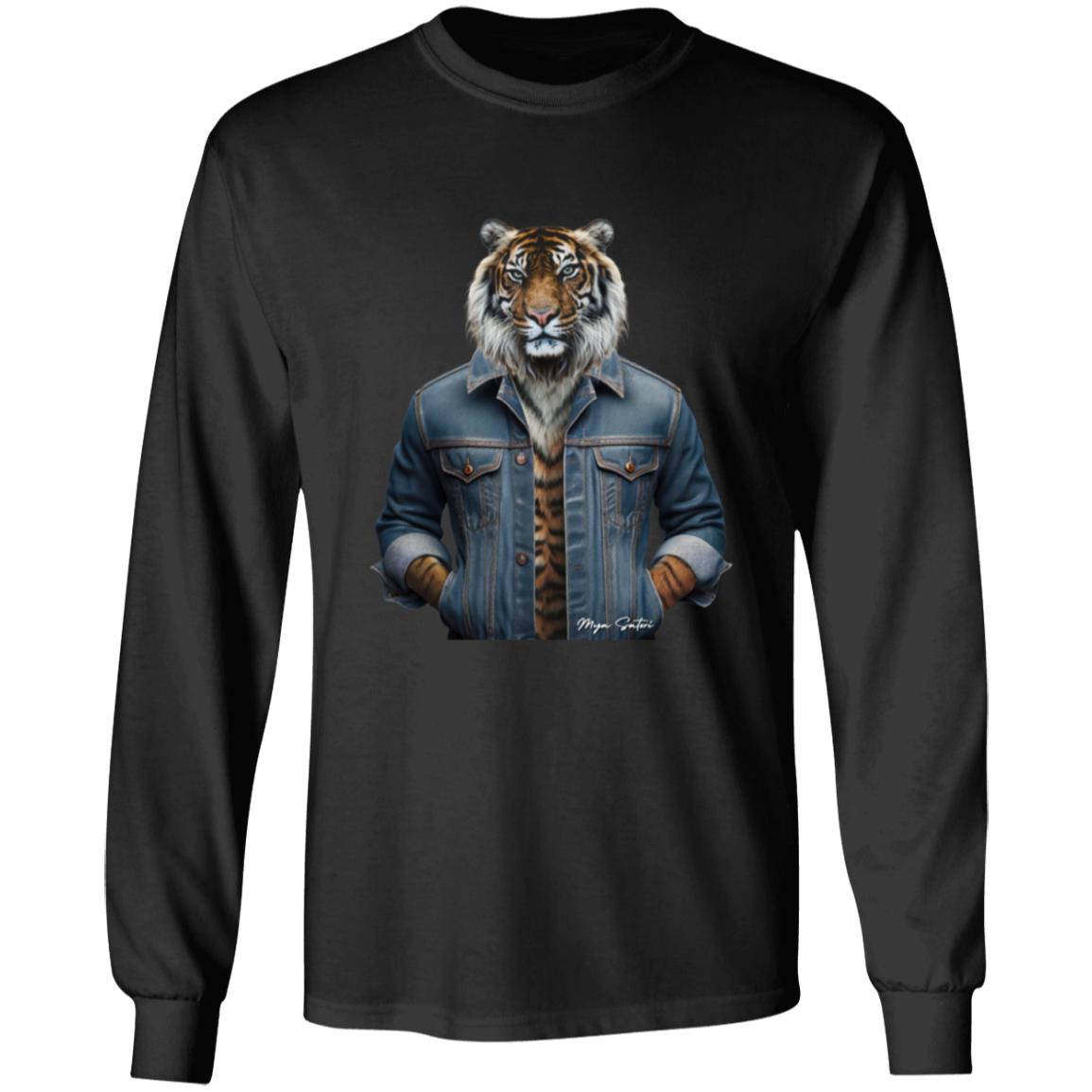 Tiger | Men's Ultra Cotton T-Shirts - Long Sleeve