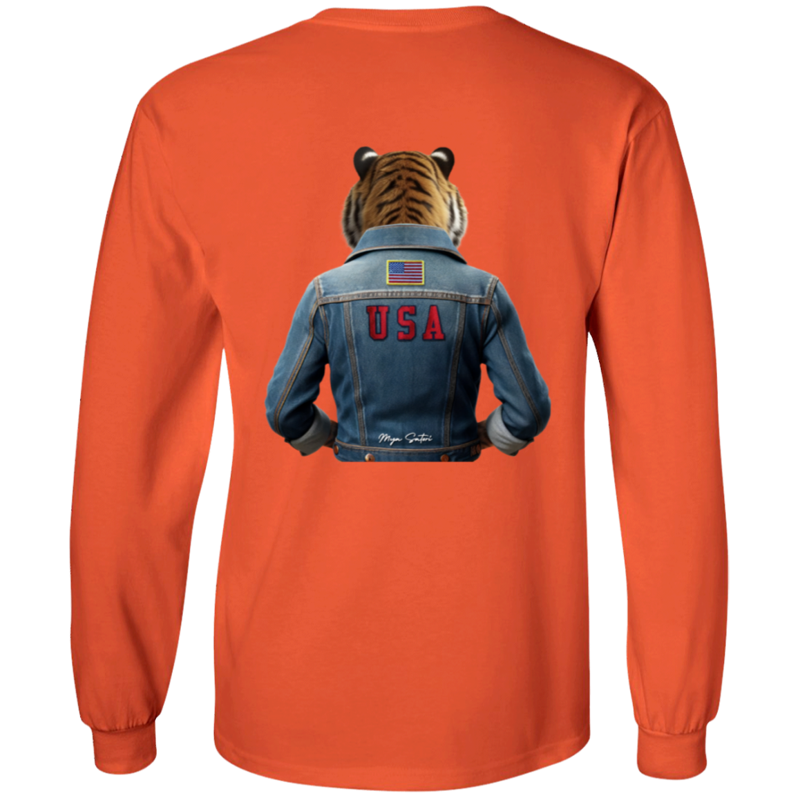 Tiger | Men's Ultra Cotton T-Shirts - Long Sleeve