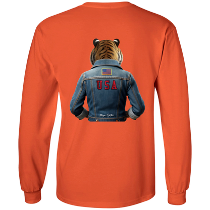 Tiger | Men's Ultra Cotton T-Shirts - Long Sleeve