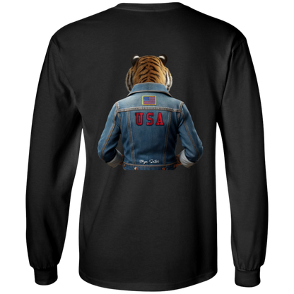 Tiger | Men's Ultra Cotton T-Shirts - Long Sleeve