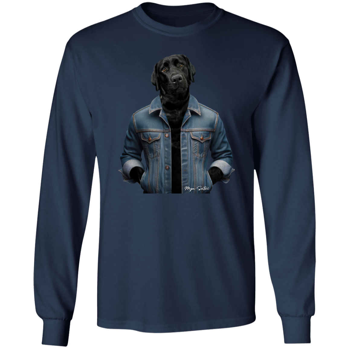 Dog | Men's Ultra Cotton T-Shirts - Long Sleeve