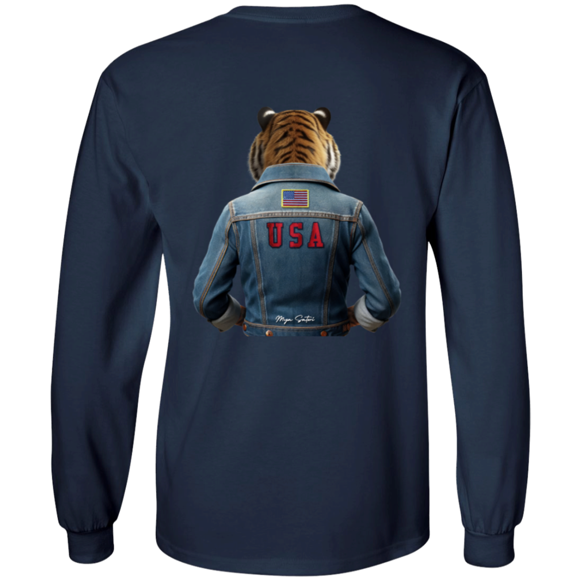 Tiger | Men's Ultra Cotton T-Shirts - Long Sleeve