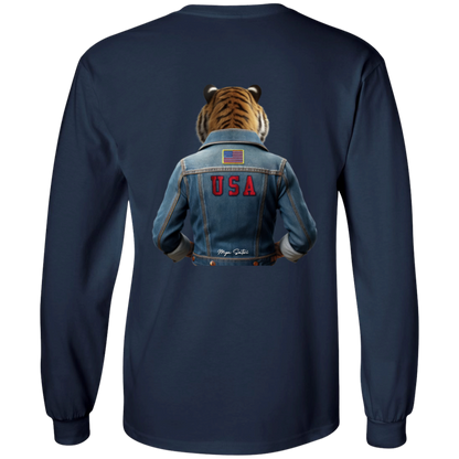 Tiger | Men's Ultra Cotton T-Shirts - Long Sleeve