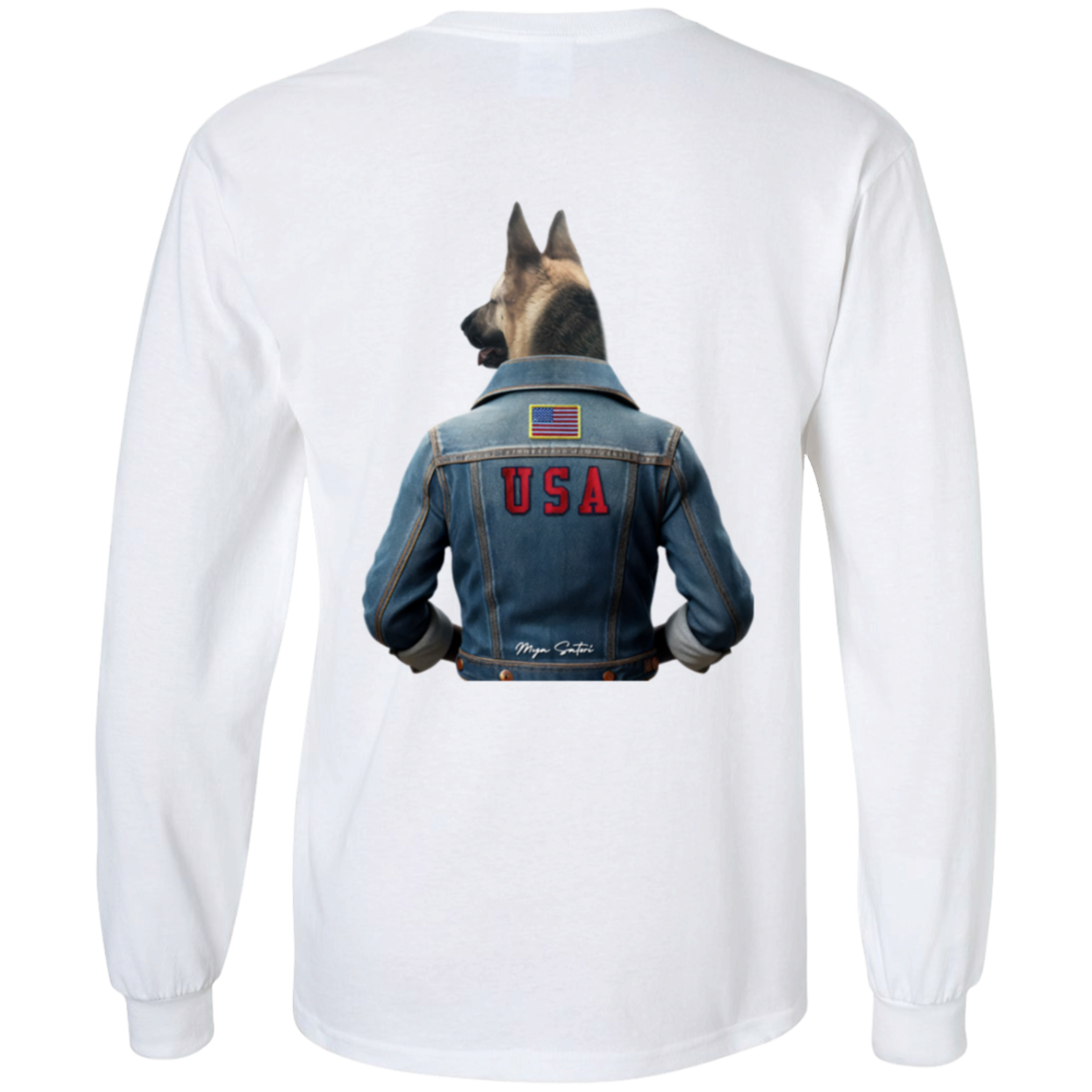 Dog | Men's Ultra Cotton T-Shirts - Long Sleeve