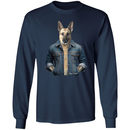 Dog | Men's Ultra Cotton T-Shirts - Long Sleeve