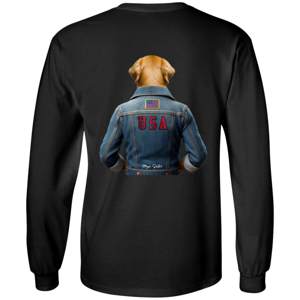 Dog | Men's Ultra Cotton T-Shirts - Long Sleeve