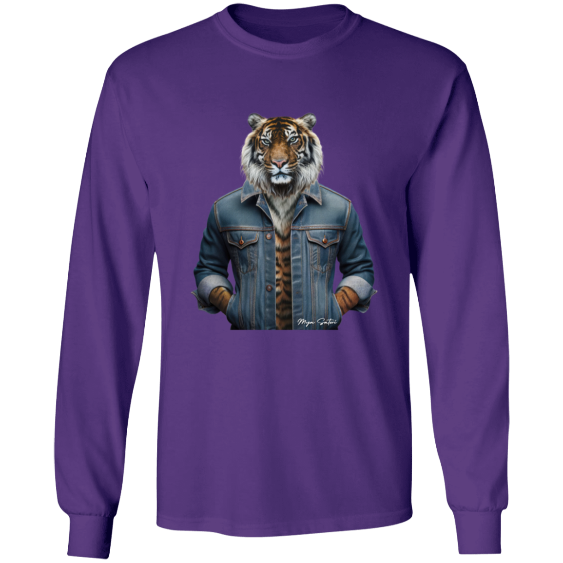 Tiger | Men's Ultra Cotton T-Shirts - Long Sleeve