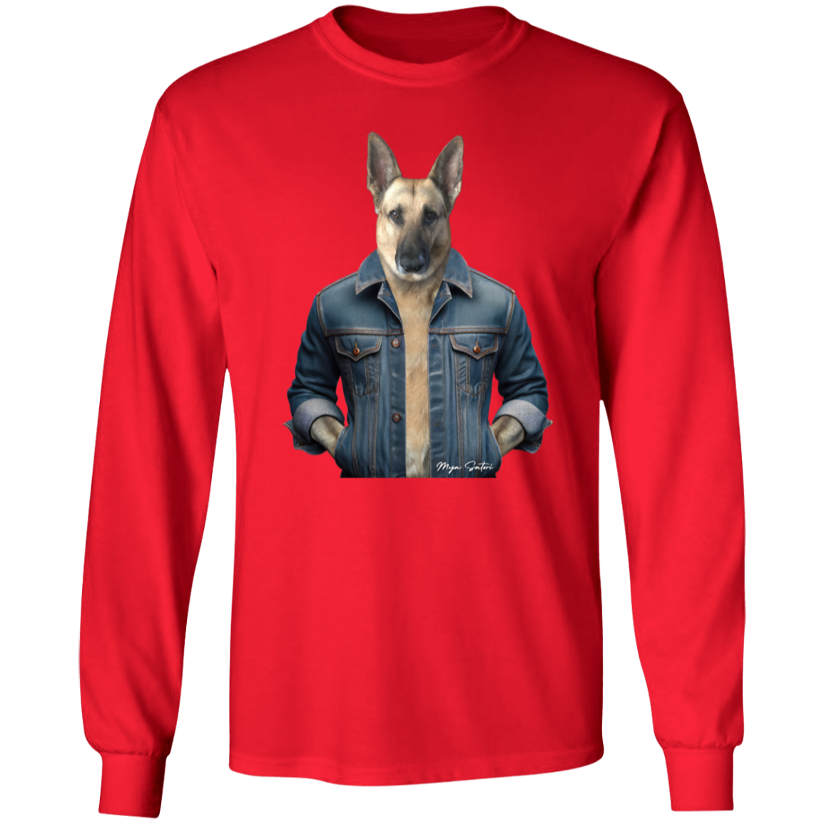 Dog | Men's Ultra Cotton T-Shirts - Long Sleeve