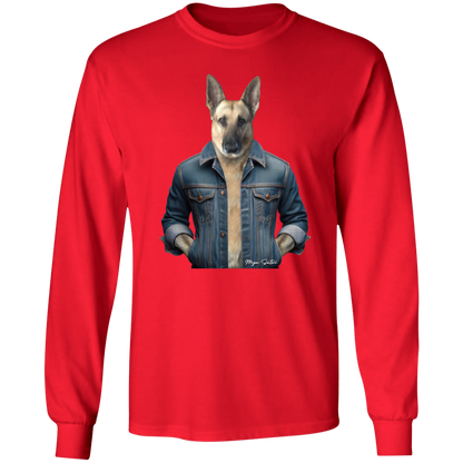 Dog | Men's Ultra Cotton T-Shirts - Long Sleeve