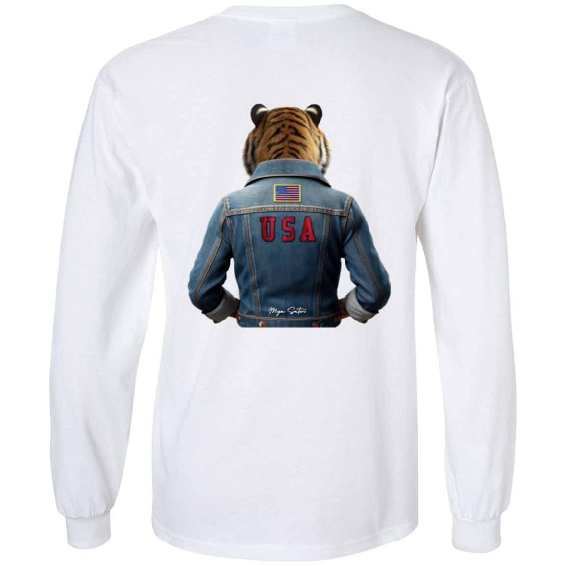 Tiger | Men's Ultra Cotton T-Shirts - Long Sleeve