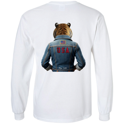 Tiger | Men's Ultra Cotton T-Shirts - Long Sleeve