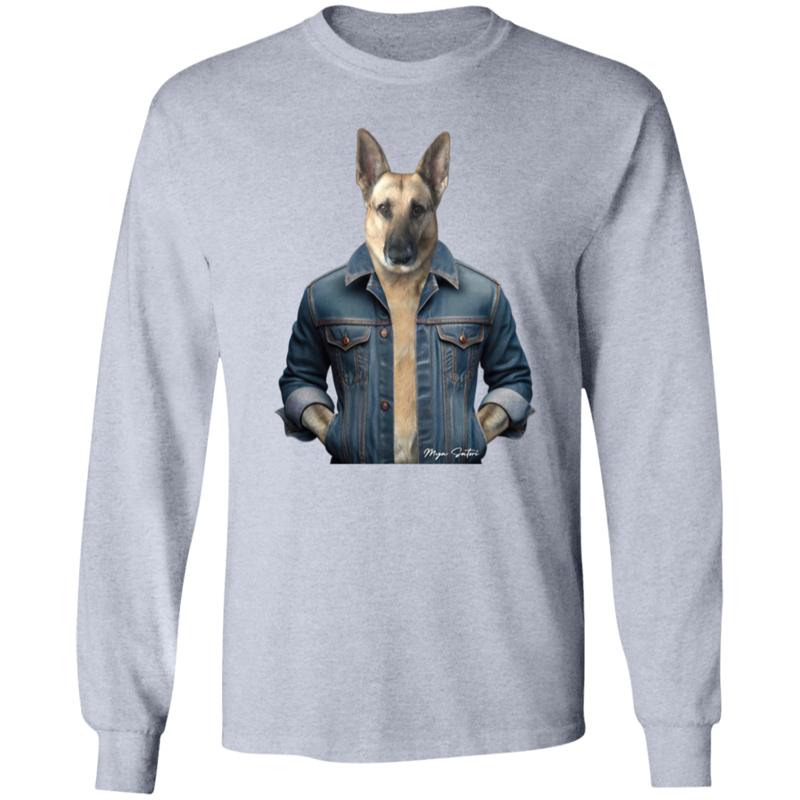 Dog | Men's Ultra Cotton T-Shirts - Long Sleeve