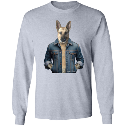 Dog | Men's Ultra Cotton T-Shirts - Long Sleeve