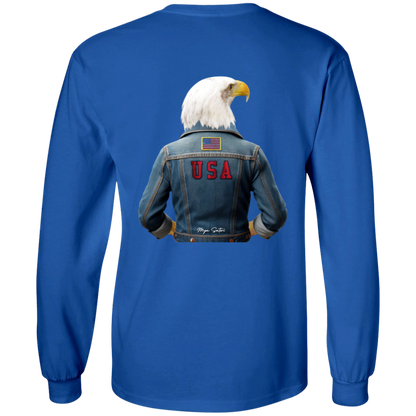 Eagle | Men's Ultra Cotton T-Shirts - Long Sleeve