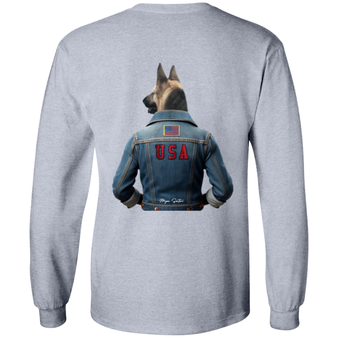 Dog | Men's Ultra Cotton T-Shirts - Long Sleeve