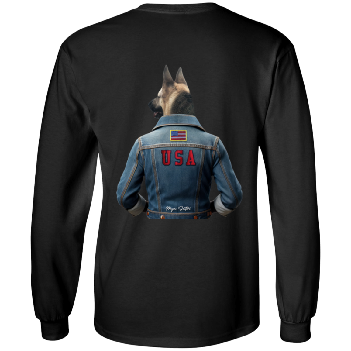 Dog | Men's Ultra Cotton T-Shirts - Long Sleeve