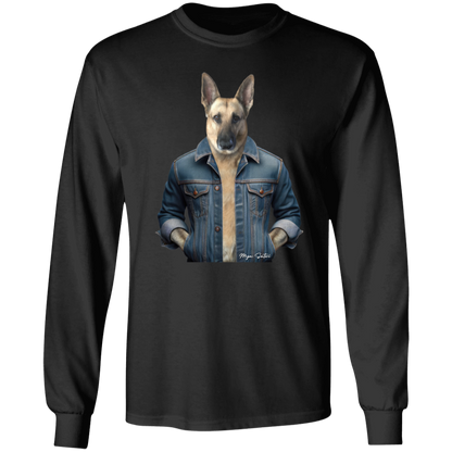 Dog | Men's Ultra Cotton T-Shirts - Long Sleeve