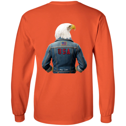 Eagle | Men's Ultra Cotton T-Shirts - Long Sleeve