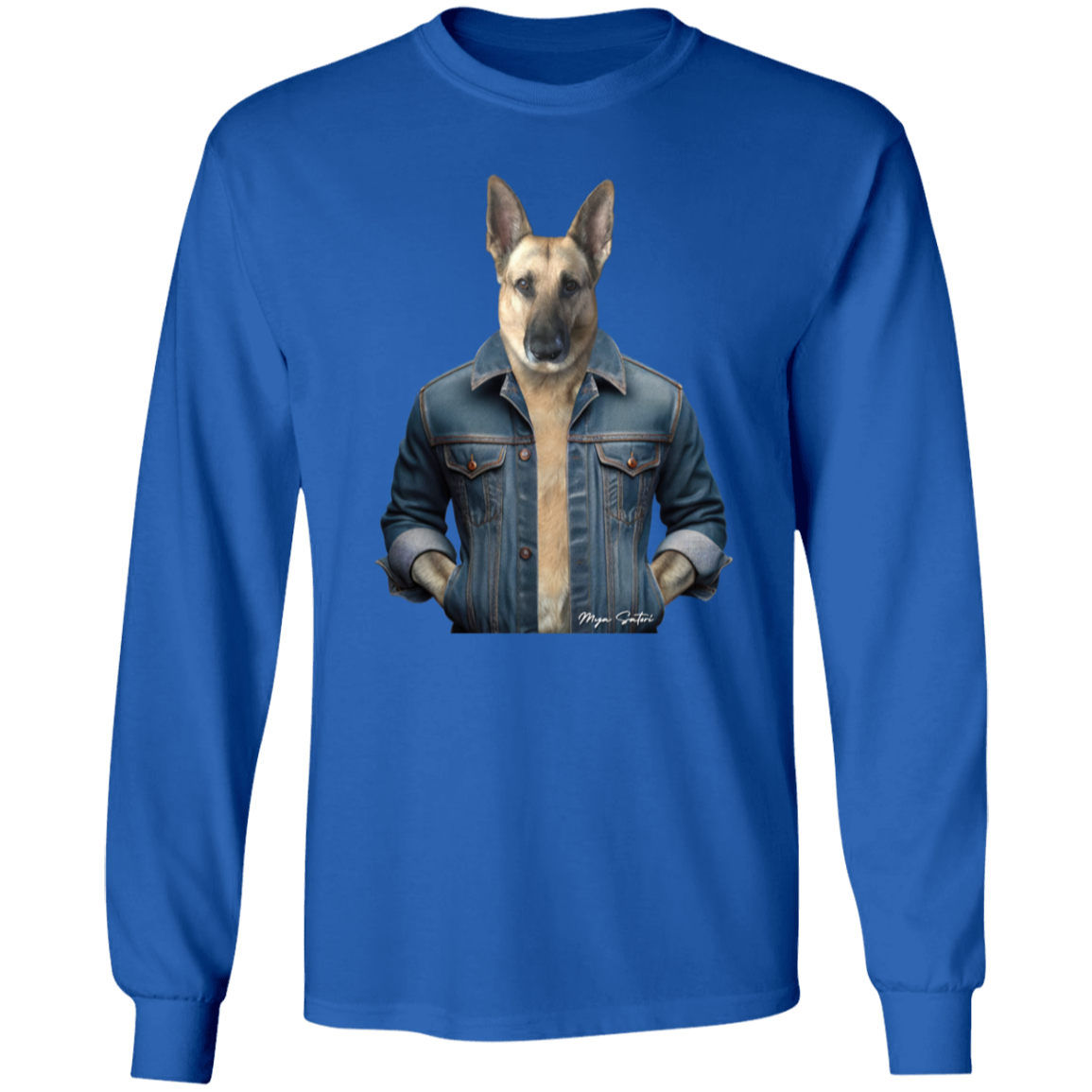 Dog | Men's Ultra Cotton T-Shirts - Long Sleeve