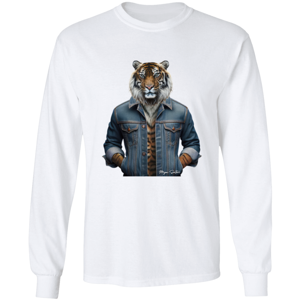 Tiger | Men's Ultra Cotton T-Shirts - Long Sleeve