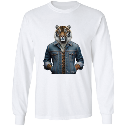 Tiger | Men's Ultra Cotton T-Shirts - Long Sleeve