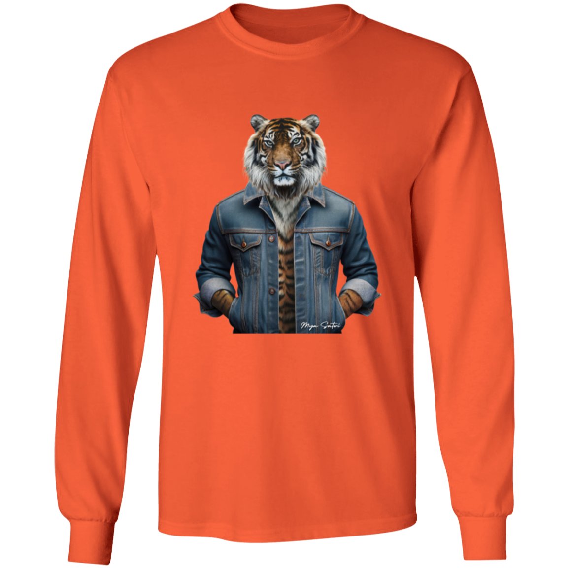 Tiger | Men's Ultra Cotton T-Shirts - Long Sleeve