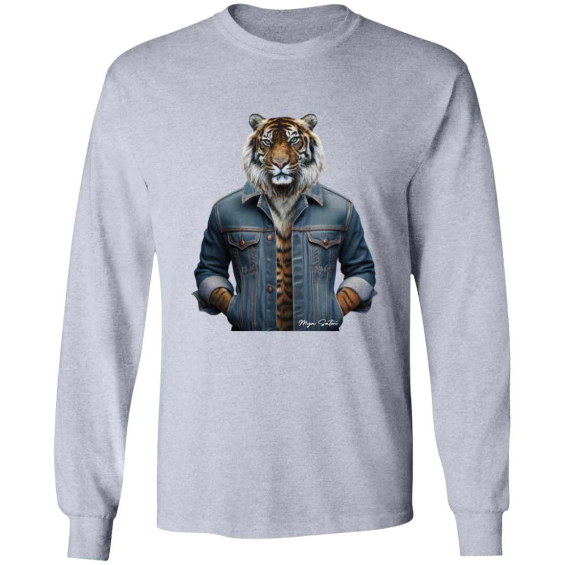 Tiger | Men's Ultra Cotton T-Shirts - Long Sleeve