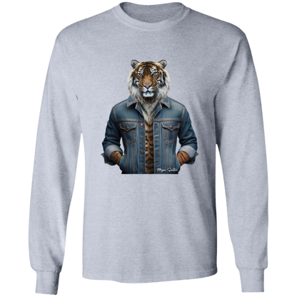 Tiger | Men's Ultra Cotton T-Shirts - Long Sleeve