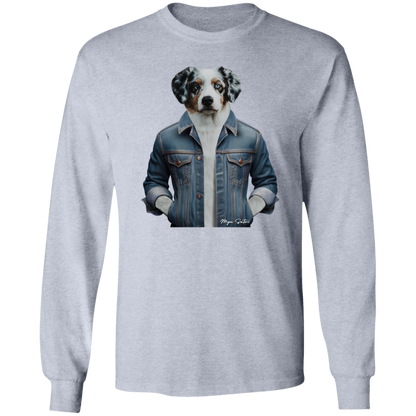 Dog | Men's Ultra Cotton T-Shirts - Long Sleeve