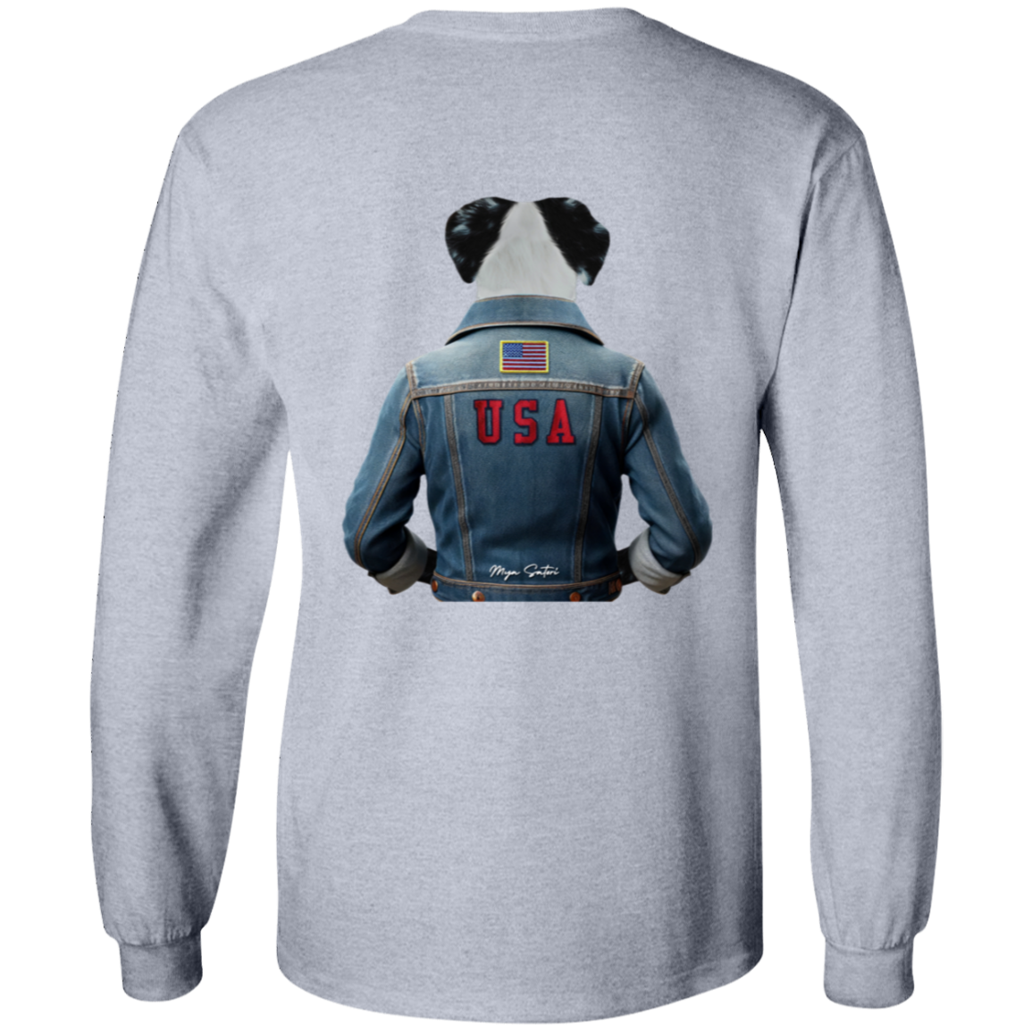 Dog | Men's Ultra Cotton T-Shirts - Long Sleeve