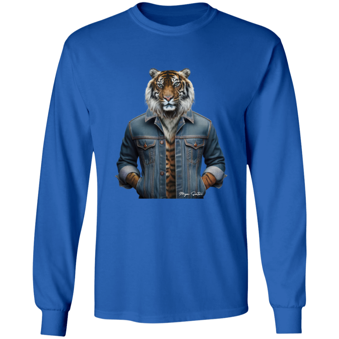 Tiger | Men's Ultra Cotton T-Shirts - Long Sleeve