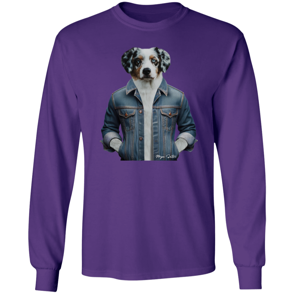 Dog | Men's Ultra Cotton T-Shirts - Long Sleeve