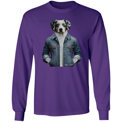 Dog | Men's Ultra Cotton T-Shirts - Long Sleeve