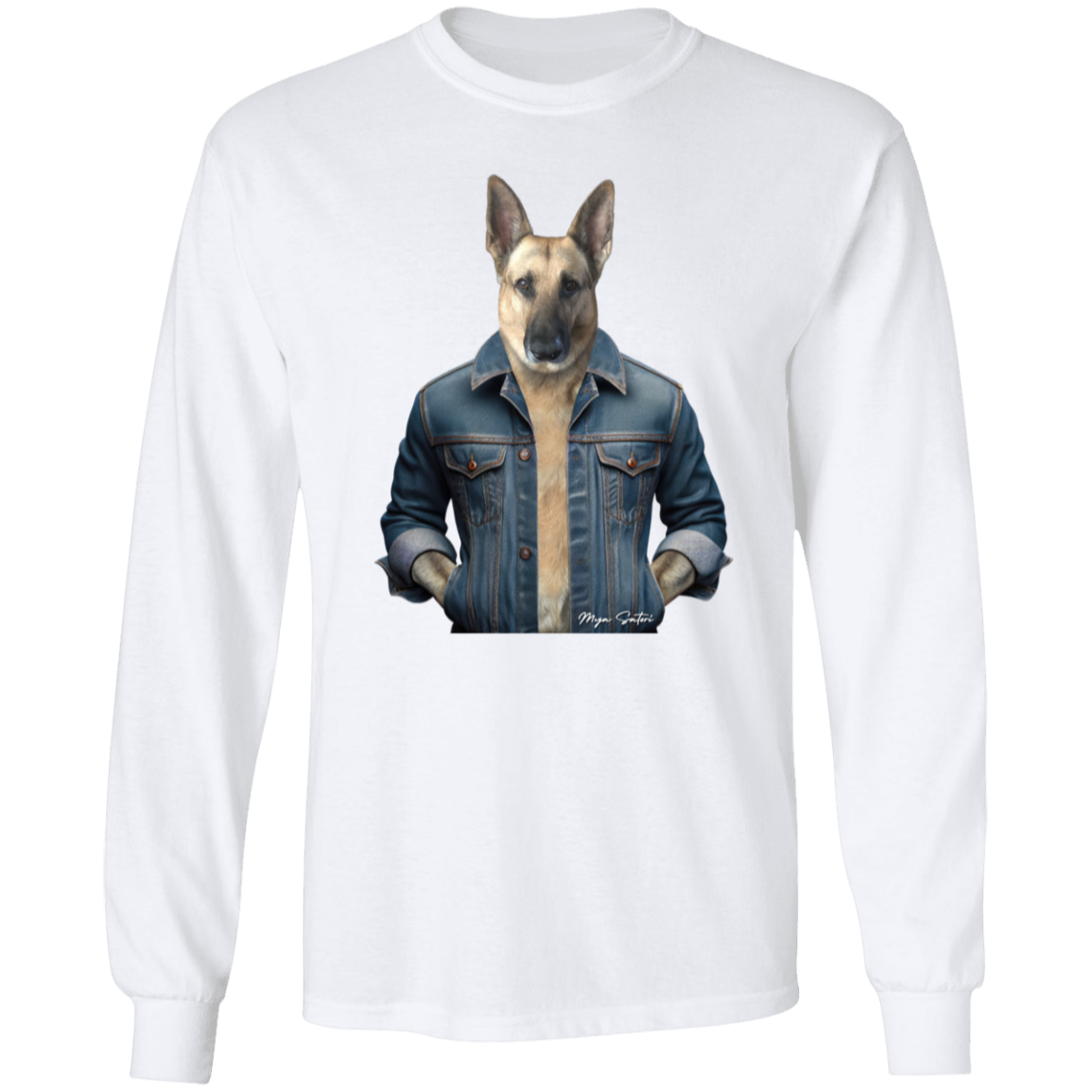 Dog | Men's Ultra Cotton T-Shirts - Long Sleeve