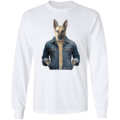 Dog | Men's Ultra Cotton T-Shirts - Long Sleeve