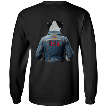 Dog | Men's Ultra Cotton T-Shirts - Long Sleeve