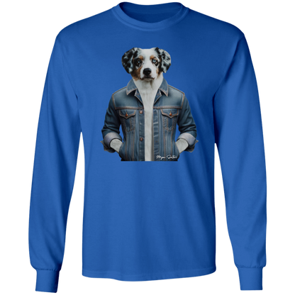 Dog | Men's Ultra Cotton T-Shirts - Long Sleeve