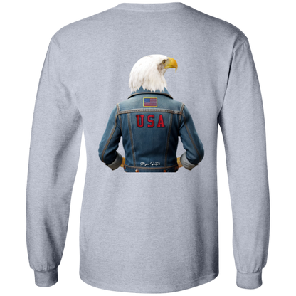 Eagle | Men's Ultra Cotton T-Shirts - Long Sleeve