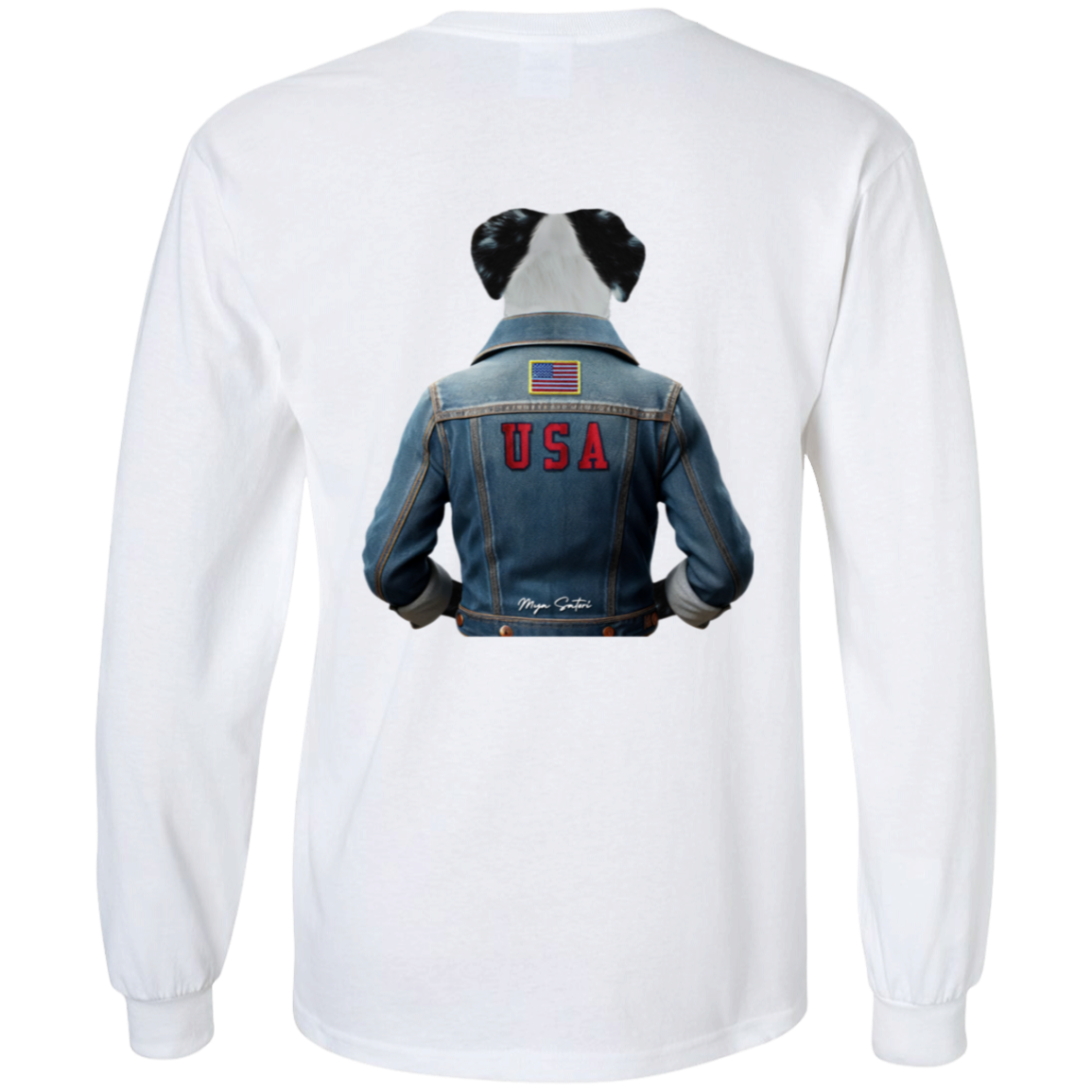 Dog | Men's Ultra Cotton T-Shirts - Long Sleeve