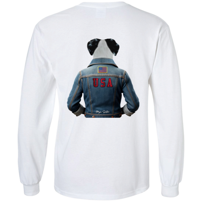 Dog | Men's Ultra Cotton T-Shirts - Long Sleeve