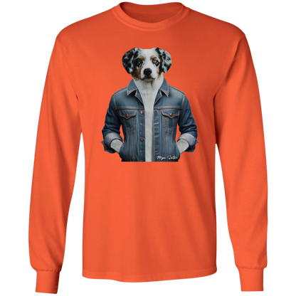 Dog | Men's Ultra Cotton T-Shirts - Long Sleeve