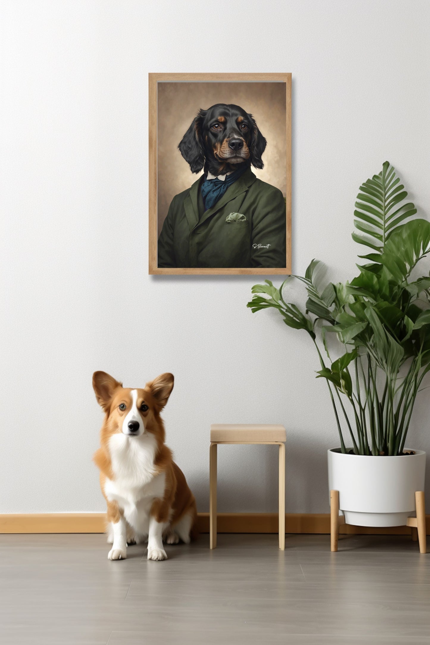Mr. Titan Dog | Pet Picture Canvas
